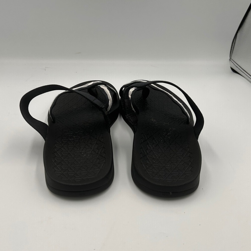 Chaco Tetra Cloud Slide Sandals Womens 10 Helix Gray Strappy Outdoors Recovery - Picture 4 of 6